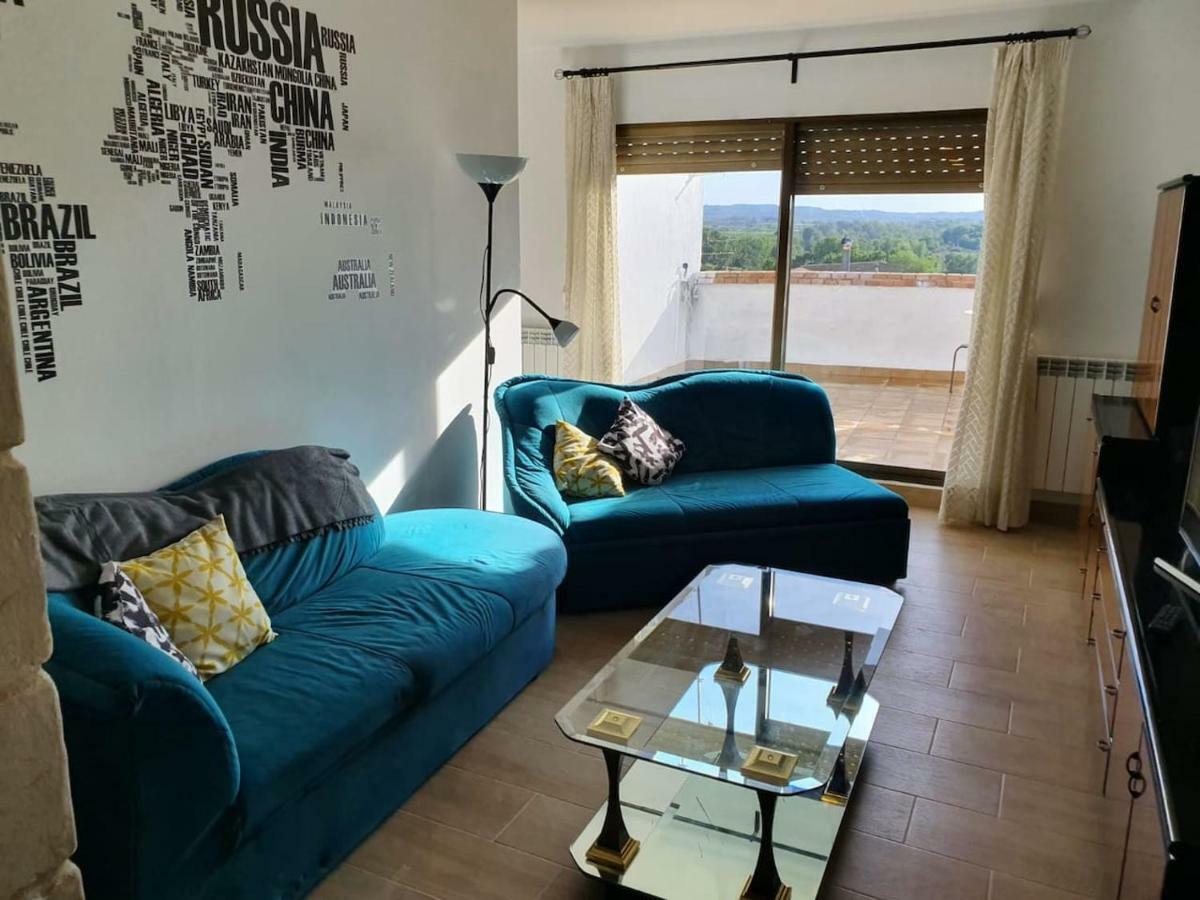 La Gatera 1D Bajo Aragon - Matarrana Apartment Fabara Ngoại thất bức ảnh